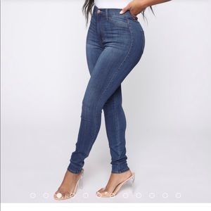 Fashion Nova “Emma Super Stretch High Waist Jean”